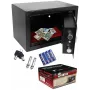 Caja fuerte para llaves certificada AX Samson S1 de montaje en pared, antracita, 11,2 L