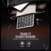 Teclado AXAGON HMC-KB-CRL USB-C con hub 9 en 1, HDMI 4K, PD 100W, Gigabit Ethernet, lector de tarjetas, negro