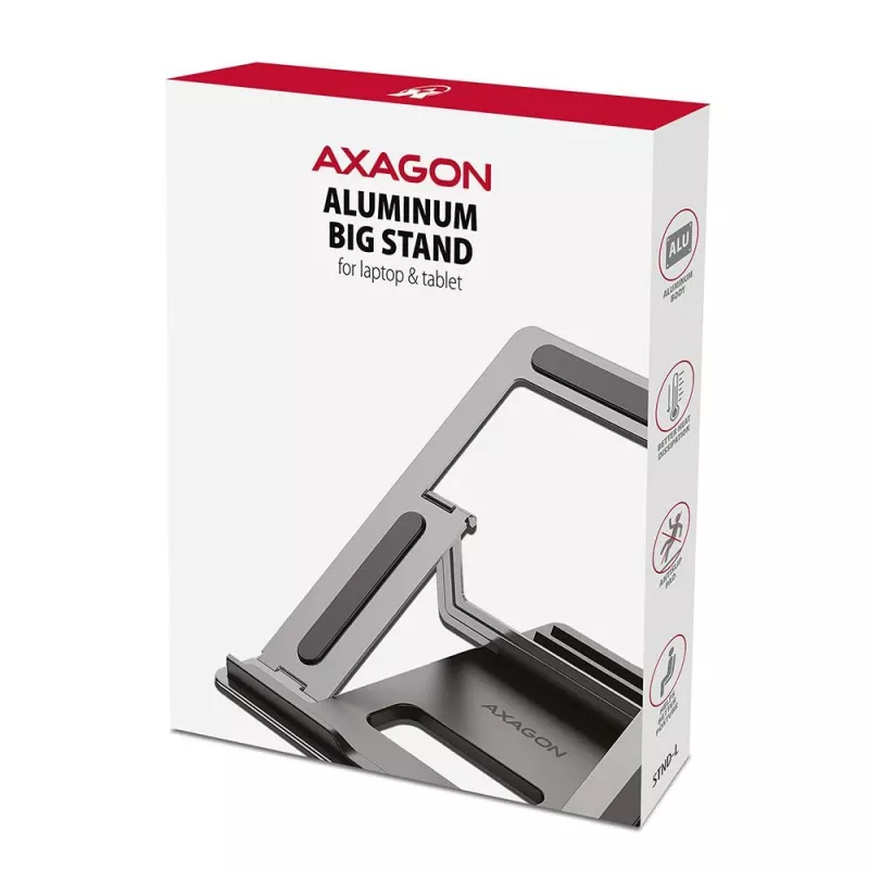 AXAGON STND-L Soporte para portátil de 10-16