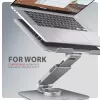 AXAGON STND-LR soporte para portátil de aluminio giratorio 360° para portátiles de 10