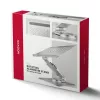 AXAGON STND-LR soporte para portátil de aluminio giratorio 360° para portátiles de 10