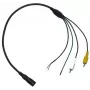 AXION CA 001A adaptador de cámara DIN 4-PIN a RCA cinch