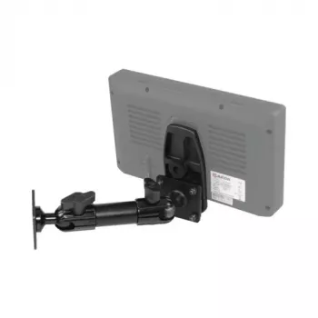 AXION CS-HD165 Soporte robusto de montaje en consola para monitores de vehículo, Metal, Negro