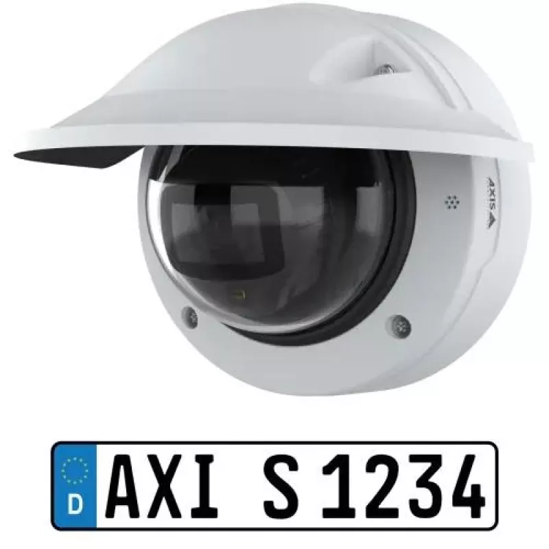 AXIS P3285-LVE cámara de seguridad IP varifocal de exterior 4MP con objetivo de 10mm, Lightfinder 2.0, Forensic WDR, IK10, IP66, PoE (03631-001)