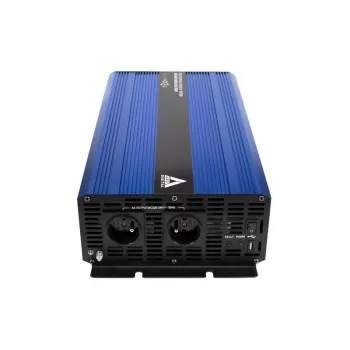 AZO Digital Inversor de onda senoidal pura de 24V DC a 230V AC 6000W IPS-6000S