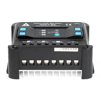 Regulador de carga solar MPPT AZO Digital 12/24V 20A