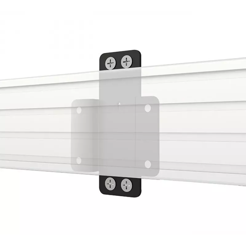 B-Tech SYSTEM X BT8390-WFK2/B Separador de montaje a soporte 19mm negro