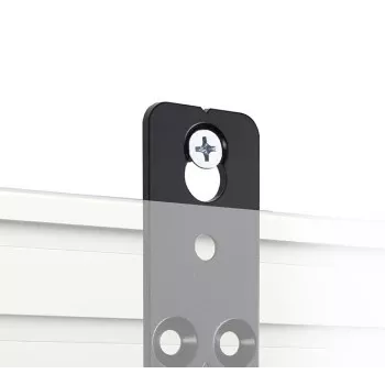B-TECH SYSTEM X Soporte de montaje en riel para BT8390 - 5 mm de la pared, negro