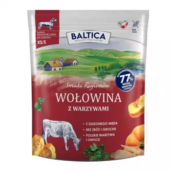 BA5 BALTICA Smaki Regionów Ternera con verduras pienso seco monoproteico para razas pequeñas 1kg