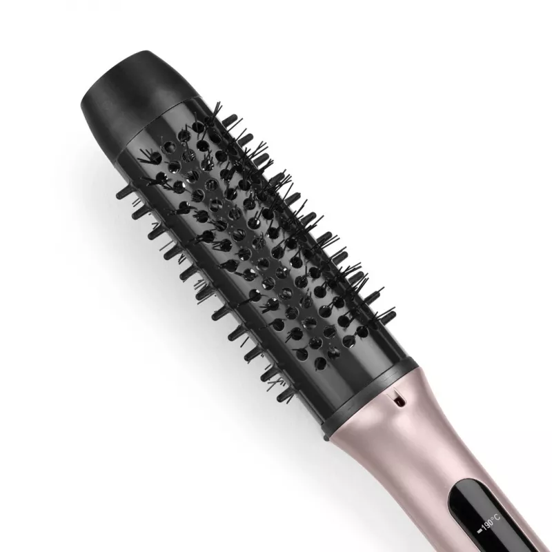 BaByliss HSB200E Volume Boost Cepillo alisador térmico – rosa cálido