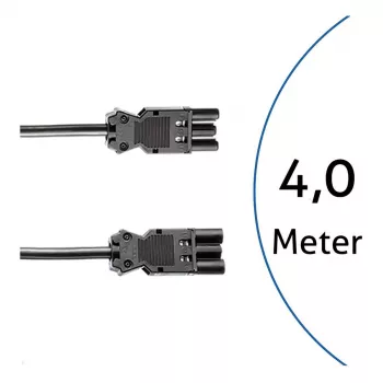 BACHMANN Cable alargador GST18i3 4m negro