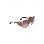 Balmain BPS-102M-146 Gafas de sol unisex - Negro con tonos dorados, gris ahumado, 61/14/145 mm