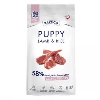 BALTICA Nutraceutic Puppy Lamb with Rice Mono pienso para cachorros 3 kg