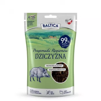 BALTICA PRZYSMAKI REGIONÓW Snacks semiblandos de caza para perros 80g