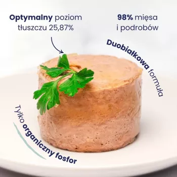 BALTICA Smaki Regionów Adult Comida húmeda para gatos pavo con conejo 185g lata