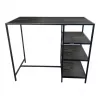 TABURETE GABE NEGRO/NEGRO 100X120X60CM