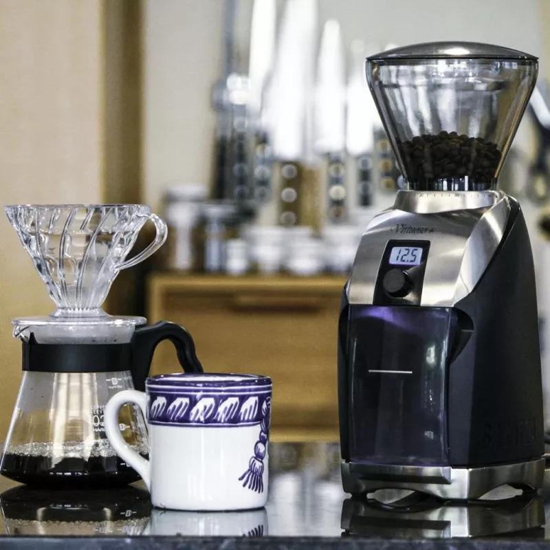 Baratza Virtuoso+ 70 W molinillo de café cónico de muelas negro plata