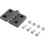 Basetech Bisagra de plástico 70x50x10 mm negro 1 ud. (BT-1697229)