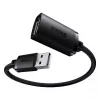 Baseus AirJoy Series Cable de extensión USB 2.0 1,5 m negro