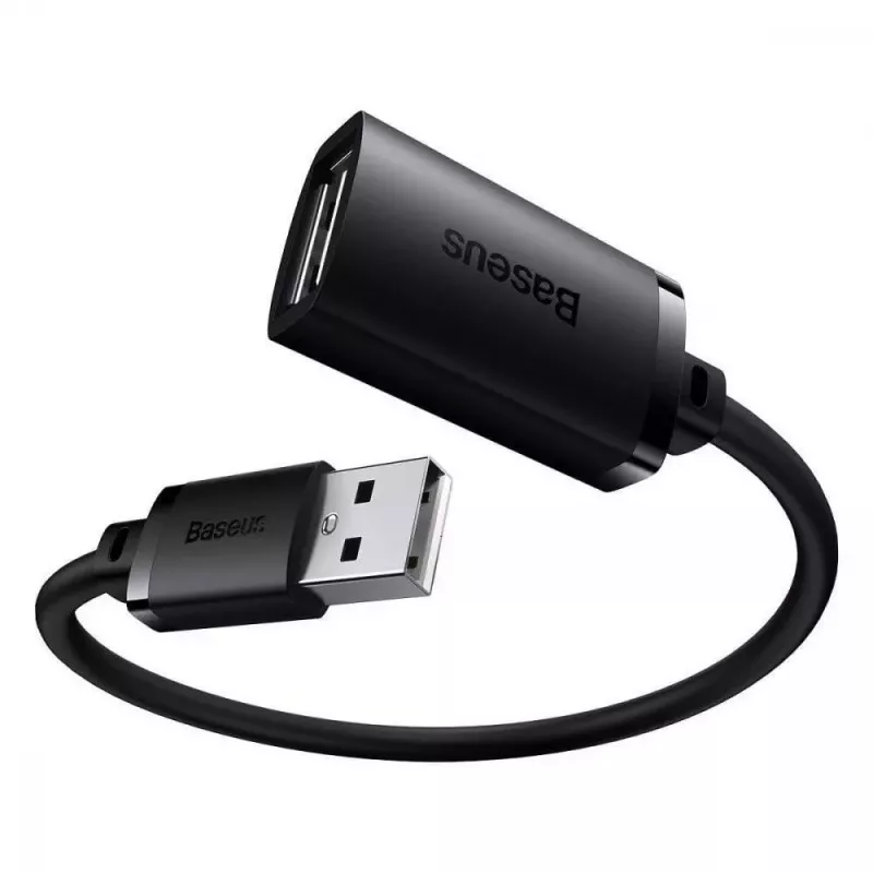 Baseus AirJoy Series Cable de extensión USB 2.0 1,5 m negro