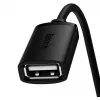 Baseus AirJoy Series Cable de extensión USB 2.0 1,5 m negro