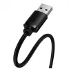 Baseus AirJoy Series Cable de extensión USB 2.0 1,5 m negro