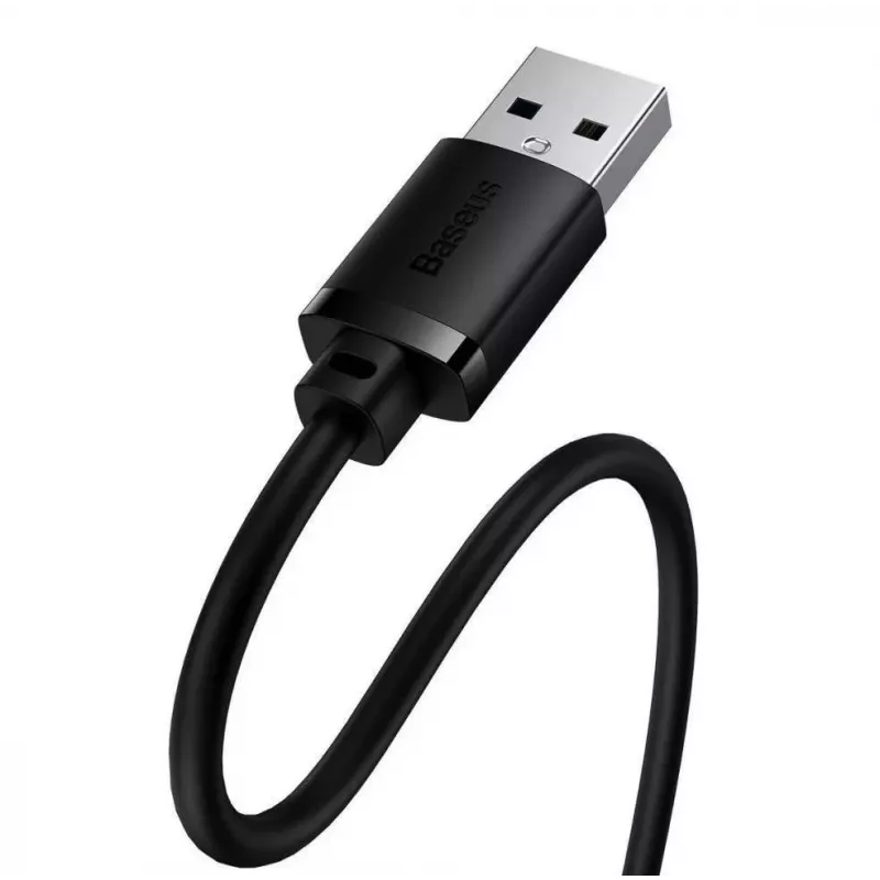 Baseus AirJoy Series Cable de extensión USB 2.0 1,5 m negro