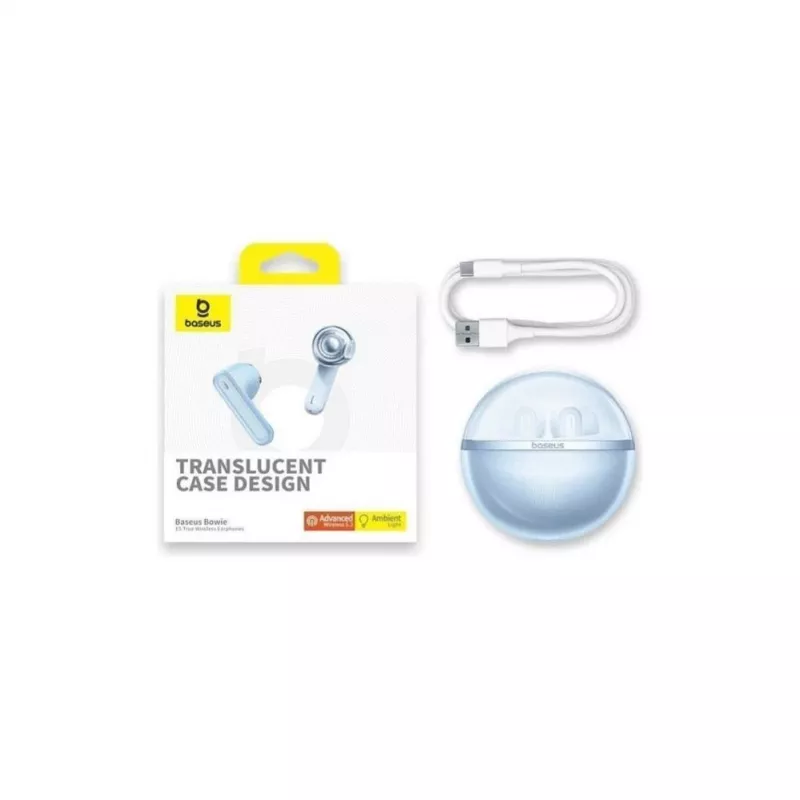 Baseus Bowie E5 TWS auriculares inalámbricos - azul