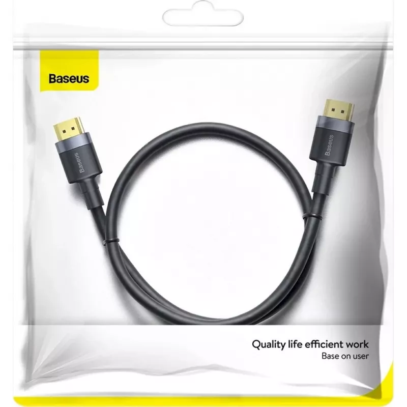 Cable Baseus Cafule HDMI 2.0 1m M/M negro