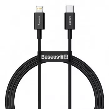Baseus Superior Series Cable USB-C a Lightning, 20W PD, 1 m, Negro (CATLYS-A01)