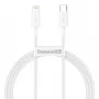 Baseus Superior Series Cable de USB-C a Lightning, 20W PD, 1 m, blanco (CATLYS-A02)