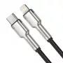 Baseus Cafule Series cable USB-C a Lightning de metal PD 20W 1m negro