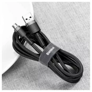 Baseus cable Cafule USB 2.0 Type-A a Micro B macho-macho 2m (negro)
