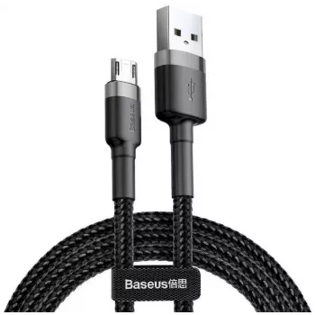 Baseus cable Cafule USB 2.0 Type-A a Micro B macho-macho 2m (negro)