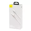 Baseus Cable Cafule USB-A a USB-C, 66W, 1m, blanco