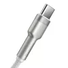Baseus Cable Cafule USB-A a USB-C, 66W, 1m, blanco