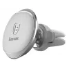 Baseus soporte magnético para coche para teléfono (rejilla de ventilación) 360 grados con clip para cable, plata