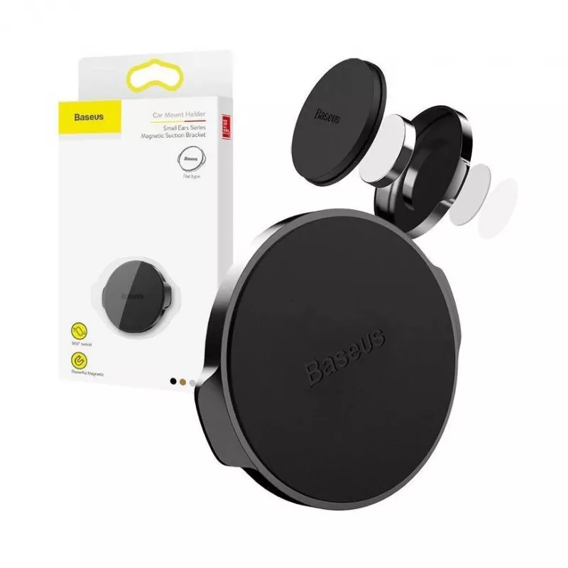 Soporte magnético para coche Baseus Small Ears Series negro