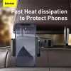 Baseus Soporte de coche con cargador inalámbrico Energy Storage para teléfono en el asiento trasero 15W Negro (WXHZ-01)