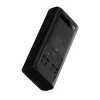 Inversor de corriente para coche Baseus IGBT 300W/220V con dos tomas de corriente EU, USB-C PD, USB-A QC, bornes de batería y cable de mechero, negro (CGNB010101)