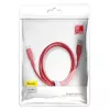 Baseus Cable Colorful USB-A a Lightning 2.4A 1.2m rojo