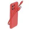 Baseus Cable Colorful USB-A a Lightning 2.4A 1.2m rojo