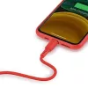 Baseus Cable Colorful USB-A a Lightning 2.4A 1.2m rojo