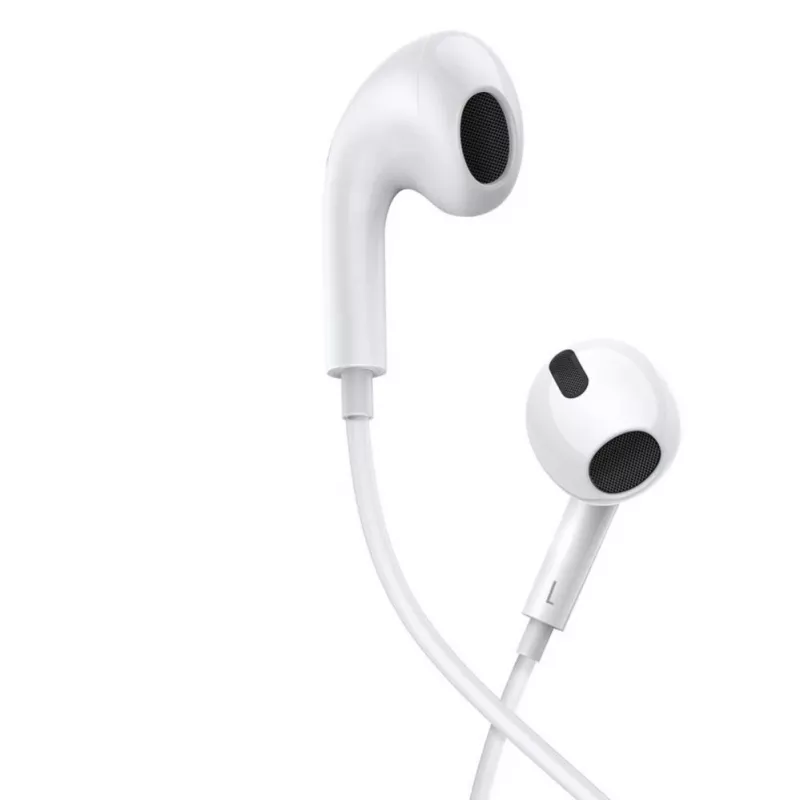 Baseus Encok C17 Auriculares in-ear con cable y micrófono USB Type-C Blanco (NGCR010002)