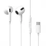 Baseus Encok C17 Auriculares in-ear con cable y micrófono USB Type-C Blanco (NGCR010002)