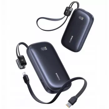Batería externa Baseus EnerFill FC21 Qpow 3 Ultra 20000 mAh 22,5W negra