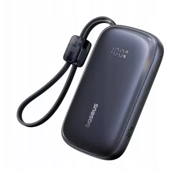 Batería externa Baseus EnerFill FC21 Qpow 3 Ultra 20000 mAh 22,5W negra