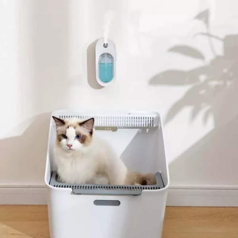 Baseus Home for Pet Flora J1 Neutralizador de olores para mascotas, 30 días de autonomía, 1500 mAh, blanco (ACFJ000002)