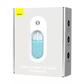 Baseus Home for Pet Flora J1 Neutralizador de olores para mascotas, 30 días de autonomía, 1500 mAh, blanco (ACFJ000002)