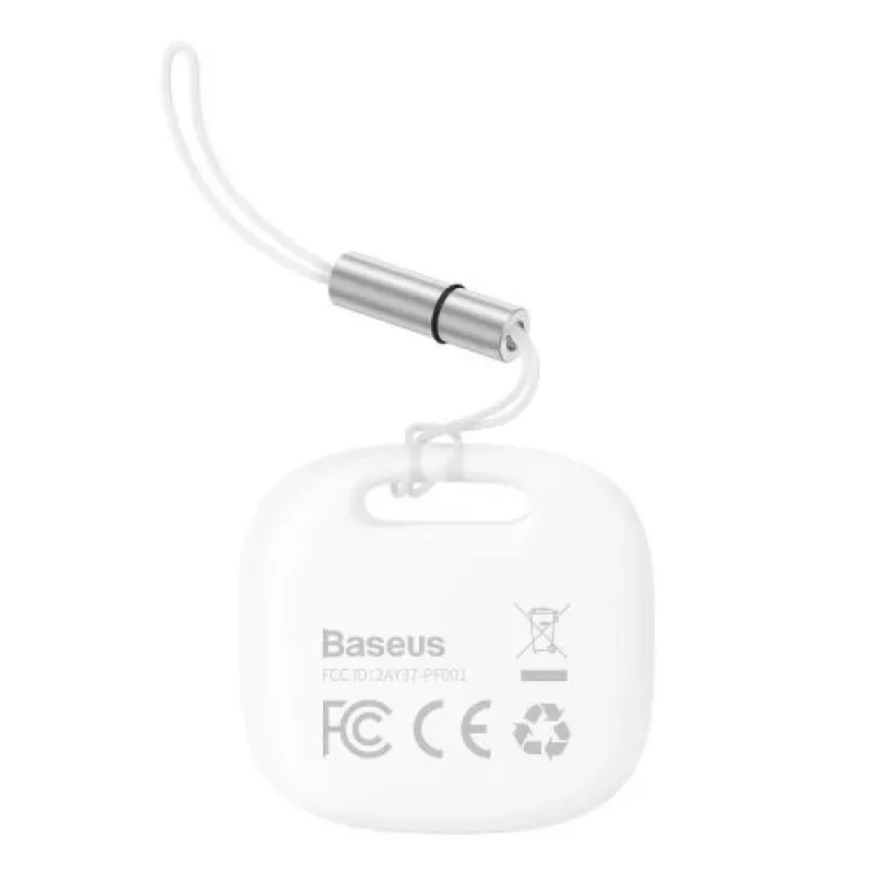 Baseus Home Intelligent T2 Pro llavero localizador inalámbrico de llaves y objetos BT 5.0 blanco (FMTP000002)